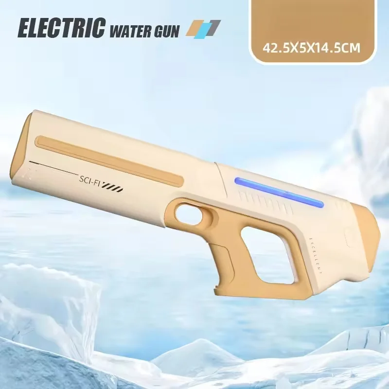 AquaBlast – Elektryczny Pistolet Wodny USB z Automatycznym Zasysaniem