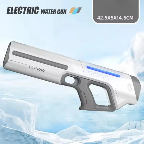 AquaBlast – Elektryczny Pistolet Wodny USB z Automatycznym Zasysaniem